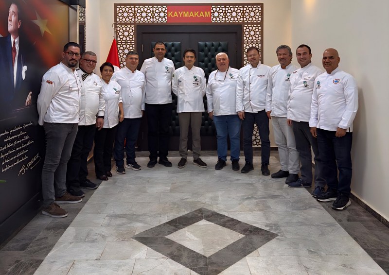 Şef Mavi Fethiye Aşçılar Derneği’nden Kaymakam Dilekli’ye Ziyaret