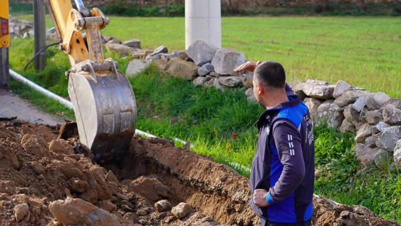 Yatağan Bencik Mahallesi’ndeki İçme Suyu Hattı Yenileniyor